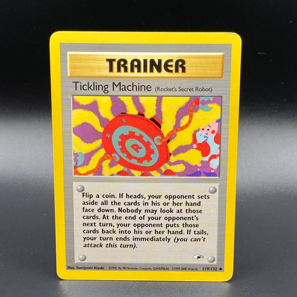 Tickling Machine 119/132 Pokemon Card Gym Heroes 2000
